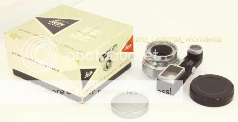 SUMMARON M 3.5cm F3.5 Wide Angle Lens by LEITZ 1958 for Leica M8 M9 