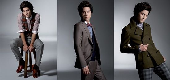 Kim Bum models for T.I for Man » Dramabeans Korean drama recaps