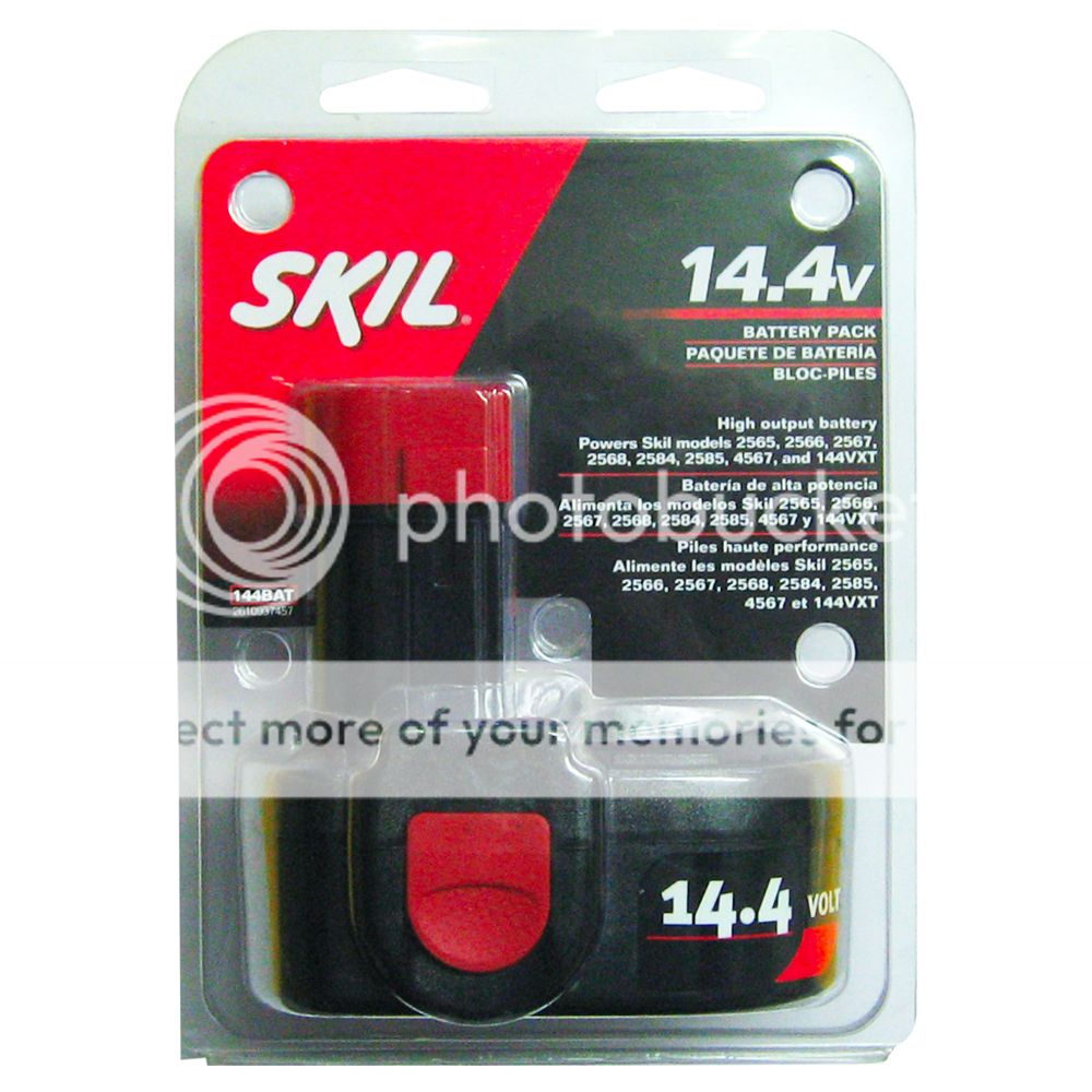 Skil 144BAT NiCd 14 4V Pod Style Replacement Battery Pack 1 2 Amp